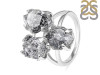 Herkimer Diamond Rough Ring-2R-Size-8 HKD-2-284