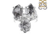 Herkimer Diamond Rough Ring-2R-Size-8 HKD-2-289