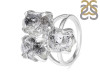 Herkimer Diamond Rough Ring-2R-Size-5 HKD-2-293