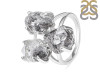 Herkimer Diamond Rough Ring-2R-Size-6 HKD-2-296
