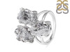 Herkimer Diamond Rough Ring-2R-Size-6 HKD-2-298