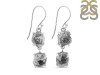 Herkimer Diamond Rough Earring-2E HKD-3-145