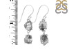 Herkimer Diamond Rough Earring-2E HKD-3-156