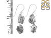 Herkimer Diamond Rough Earring-2E HKD-3-158
