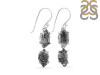 Herkimer Diamond Rough Earring-2E HKD-3-161