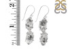 Herkimer Diamond Rough Earring-2E HKD-3-164