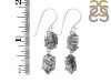 Herkimer Diamond Rough Earring-2E HKD-3-166