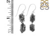 Herkimer Diamond Rough Earring-2E HKD-3-167