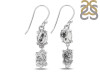 Herkimer Diamond Rough Earring-2E HKD-3-184