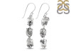 Herkimer Diamond Rough Earring-2E HKD-3-254