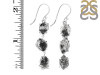 Herkimer Diamond Rough Earring-2E HKD-3-258