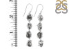 Herkimer Diamond Rough Earring-2E HKD-3-274