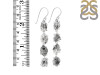 Herkimer Diamond Rough Earring-2E HKD-3-283