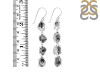 Herkimer Diamond Rough Earring-2E HKD-3-285