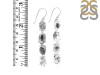 Herkimer Diamond Rough Earring-2E HKD-3-286