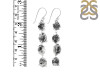 Herkimer Diamond Rough Earring-2E HKD-3-287