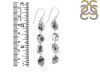 Herkimer Diamond Rough Earring-2E HKD-3-290