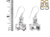 Herkimer Diamond Rough Earring-2E HKD-3-34