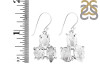Herkimer Diamond Rough Earring-2E HKD-3-36