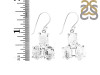 Herkimer Diamond Rough Earring-2E HKD-3-39