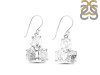 Herkimer Diamond Rough Earring-2E HKD-3-44