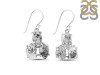 Herkimer Diamond Rough Earring-2E HKD-3-46
