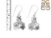 Herkimer Diamond Rough Earring-2E HKD-3-46