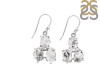 Herkimer Diamond Rough Earring-2E HKD-3-58