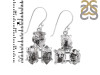 Herkimer Diamond Rough Earring-2E HKD-3-76