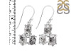 Herkimer Diamond Rough Earring-2E HKD-3-83