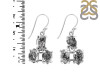 Herkimer Diamond Rough Earring-2E HKD-3-88