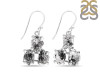 Herkimer Diamond Rough Earring-2E HKD-3-95