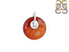 Montana Agate Donut Pendant-SP JSP-1-17-MTA
