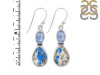 K2 Jasper/Kyanite Earring-2E K2J-3-49