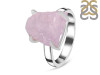 Kunzite Rough Ring-R-Size-8 KNZ-2-1