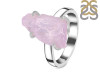 Kunzite Rough Ring-R-Size-7 KNZ-2-100