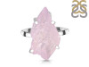 Kunzite Rough Ring-R-Size-8 KNZ-2-106