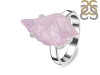 Kunzite Rough Ring-R-Size-8 KNZ-2-106