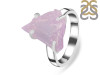Kunzite Rough Ring-R-Size-9 KNZ-2-115