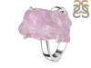 Kunzite Rough Ring-R-Size-10 KNZ-2-161