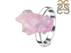 Kunzite Rough Ring-R-Size-10 KNZ-2-18