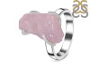 Kunzite Rough Ring-R-Size-8 KNZ-2-23