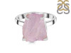 Kunzite Rough Ring-R-Size-8 KNZ-2-7