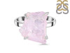 Kunzite Rough Ring-R-Size-8 KNZ-2-95