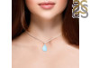 Close Out Larimar Pendant-SP LAR-CO-1-1257