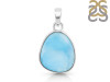 Close Out Larimar Pendant-SP LAR-CO-1-1374