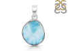 Close Out Larimar Pendant-SP LAR-CO-1-1381