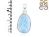Close Out Larimar Pendant-SP LAR-CO-1-1384