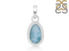 Close Out Larimar Pendant-SP LAR-CO-1-1634