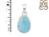 Close Out Larimar Pendant-SP LAR-CO-1-1660